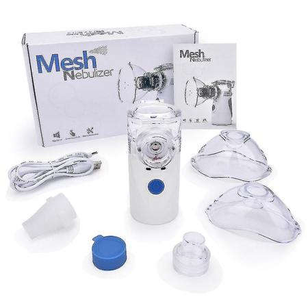 Imagem de Inalador Nebulizador Mesh Bivolt & Medidor Pulso/Saturação