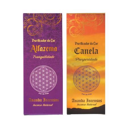 Incenso Ananda Artesanal Aromaterapia 100% Natural - Linha Purificação do Lar Imagem de Incenso Ananda Artesanal Aromaterapia 100% Natural - Linha Purificação do Lar