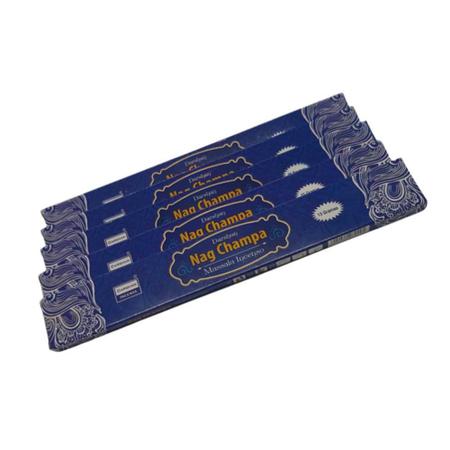 Imagem de Incenso Natural Hari Darshan - Incenso Massala Blue 15g Purificação Energética Harmonização Ambientes Boas Energias Decorativo Relaxar Meditar