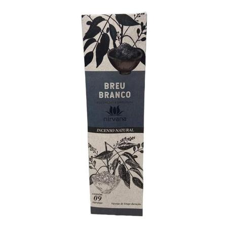 Incenso Nirvana Natural Breu Branco 12 Caixas Com 9 Varetas - Meta Atacado Imagem de Incenso Nirvana Natural Breu Branco 12 Caixas Com 9 Varetas
