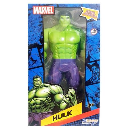 Imagem de Incrível Hulk Brinquedo Articulado 22CM Infantil Marvel Vingadores