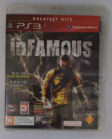 Jogo Infamous - Ps3 - Mídia Física