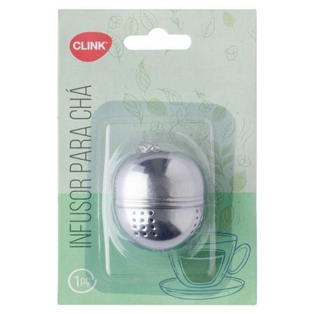 Imagem de Infusor Coador de Chá Mini Difusor em Inox Com Corrente