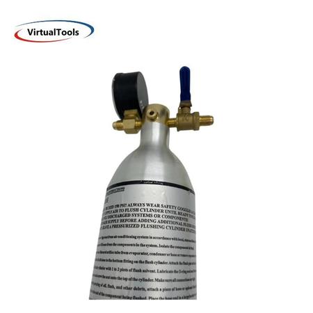 INJETOR DE FLUSH - 141b COM MANOMETRO FRIVEN Imagem de INJETOR DE FLUSH - 141b COM MANOMETRO FRIVEN