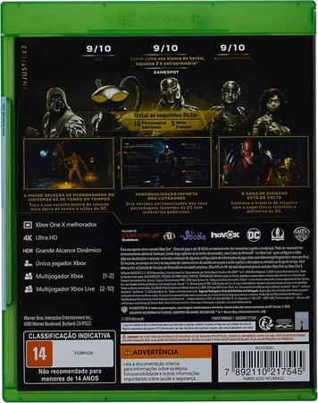 Imagem de Injustice 2 Legendary - Xbox One