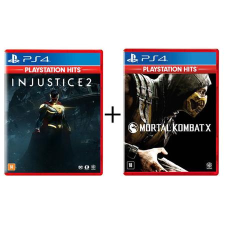 Imagem de Injustice 2 + Mortal Kombat X - PS4