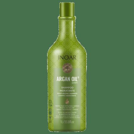 Imagem de Inoar argan oil shampoo 1l hidratante