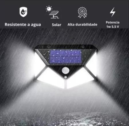 Imagem de Inovação Em Iluminação: Luminária Solar Parede 100 Led 3