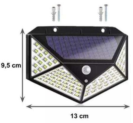 Imagem de Inovação Em Iluminação: Luminária Solar Parede 100 Leds 3