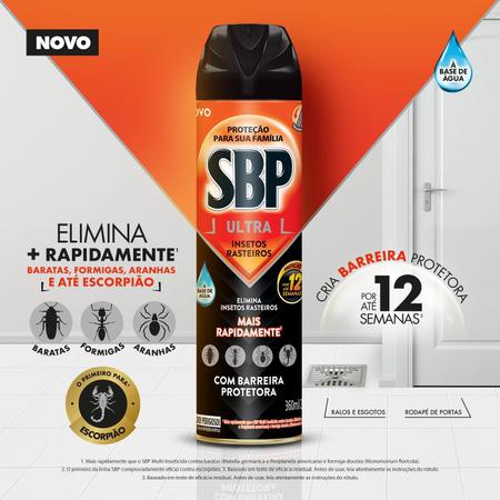 Imagem de Inseticida Aerossol Ultra Base Contra Insetos 360ml SBP