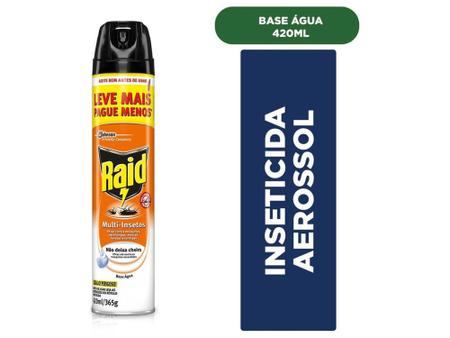 Imagem de Inseticida Raid Aerossol Multi-Insetos - 420ml