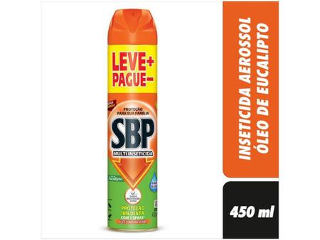 Imagem de Inseticida SBP Aerossol Óleo de Eucalipto 450ml