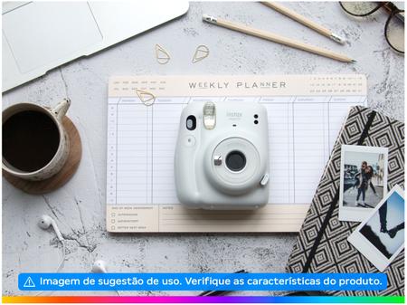 Imagem de Instax Mini 11 Fujifilm Branca Flash Automático