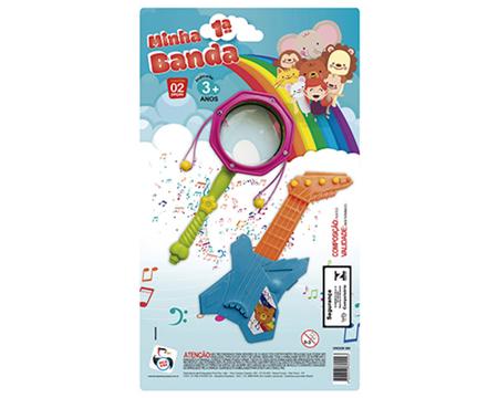 Imagem de Instrumento Musical Infantil Plástico com 2 Peças na Cartela Pica Pau