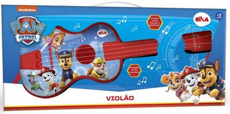 Imagem de Instrumento Violão Violãozinho Infantil Patrulha Canina 50cm