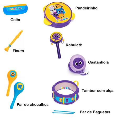 Imagem de Instrumentos Musicais Bolofofos A Bandinha F01159 Fun