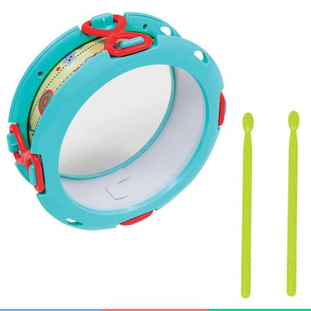 Imagem de Instrumentos Musicais de Brinquedo Minha Primeira Bandinha Trompete Gaita Percussão Multikids Baby