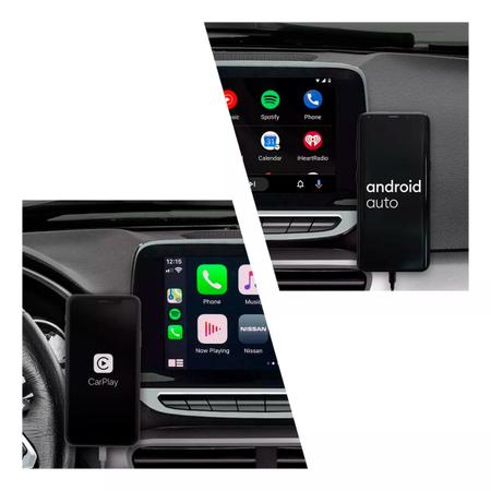 Imagem de Interface CarPlay Portátil para Multimídias Android R8 Tecnology