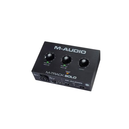 Imagem de Interface de Áudio  M-Track Solo USB M-Audio - Preto