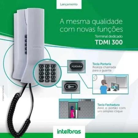 Imagem de Interfone Dedicado Para Apartamento Intelbras maxcom Tdmi 200 / 300