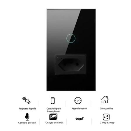 Interruptor Inteligente Wifi Nova Digital de 4 Botões e 2 Tomadas - Loja  Geek Smart - Automação Residencial