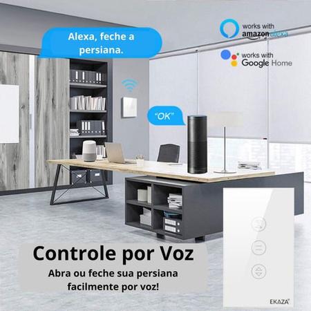 Interruptor alexa persiana sales