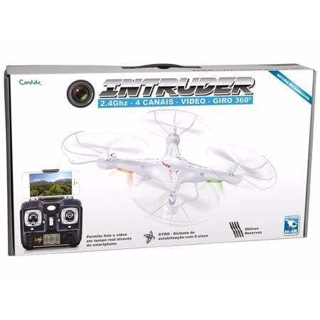 Imagem de Intruder Drone H18 - Quadricóptero De Controle Remoto Com Câmera - Candide