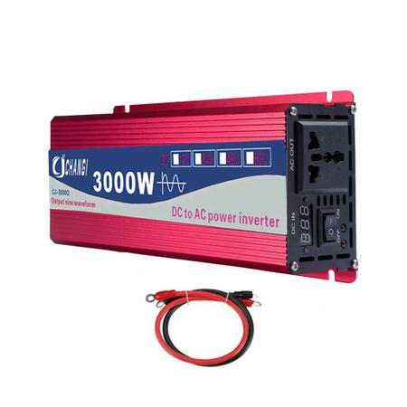 Imagem de Inversor de 1500W 3000W 12V para 220V Onda Senoidal Pura