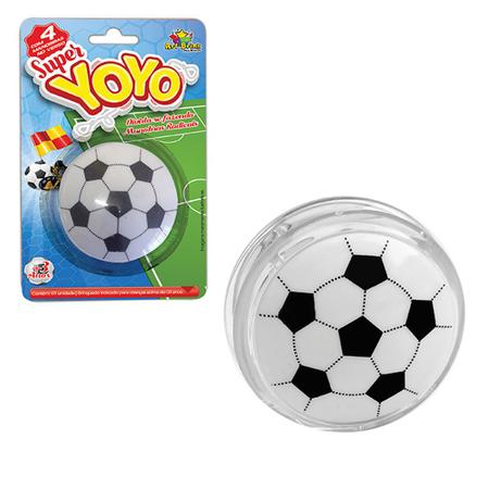 Ioiô Super Yoyo Brinquedo Infantil Estampa Bola de Futebol Divertido  Clássico Resistente - Art Brink