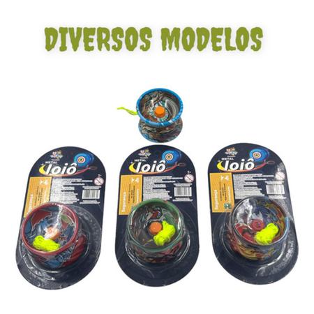 IOIO (YOYO) DE METAL 5,5CM- Envio Imediato - ROYAL TOYS - Ioiô