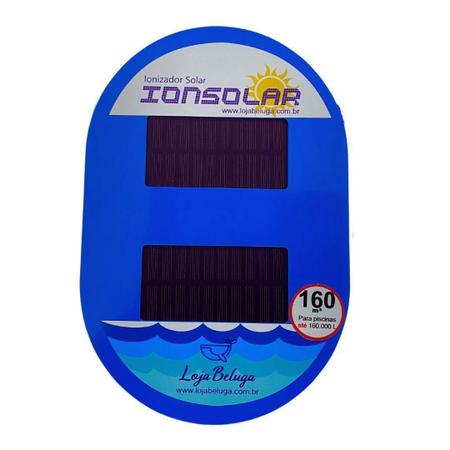 Ionizador Solar Duplo Para Piscinas De Até 160 Mil Litros - Loja beluga Imagem de Ionizador Solar Duplo Para Piscinas De Até 160 Mil Litros