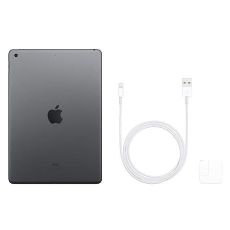 Imagem de iPad 7 Apple, Tela Retina 10.2”, 128GB, Cinza Espacial, Wi-Fi - PN004BZ/A