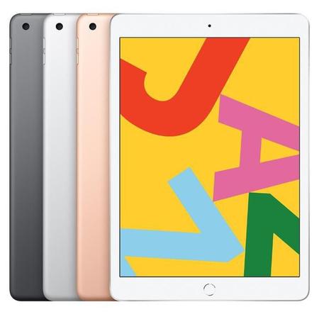 Imagem de iPad 7 Apple, Tela Retina 10.2”, 128GB, Cinza Espacial, Wi-Fi - PN004BZ/A