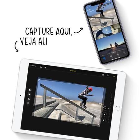 Imagem de iPad 8 Apple, Tela Retina 10.2”, 128GB, Dourado, Wi-Fi - MYLF2BZ/A 