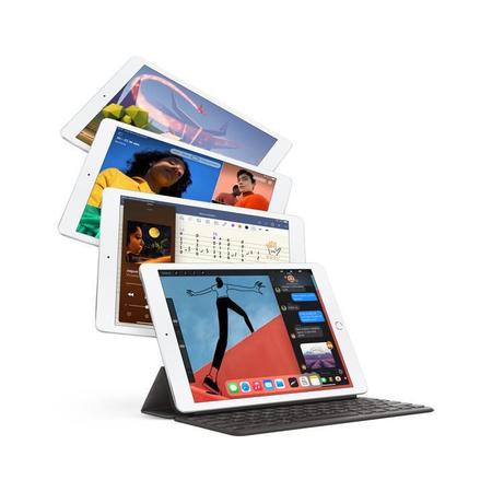 Imagem de iPad 8 Apple, Tela Retina 10.2”, 32GB, Cinza Espacial, Wi-Fi - MYL92BZ/A 