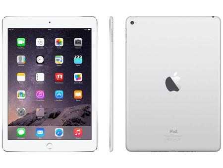 Imagem de iPad Air 2 Apple 16GB Prata Tela 9,7” Retina 4G