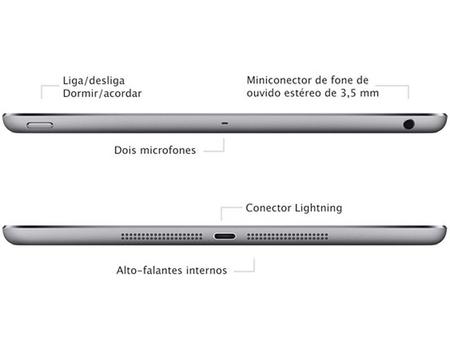 Imagem de iPad Air Apple 32GB Tela Retina 9,7” Wi-Fi