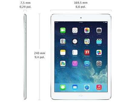 Imagem de iPad Air Apple 64GB Tela Retina 9,7” 4G Wi-Fi