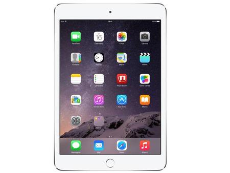 Imagem de iPad Mini 3 Apple 64GB Prata Tela 7,9” Retina