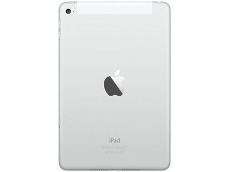 Imagem de iPad Mini 4 Apple 4G 64GB Prata Tela 7,9” Retina