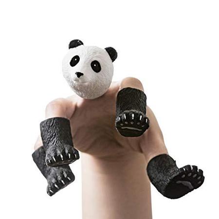 Imagem de Ipearl Handi Panda Mão Dedo Fantoche Nova Brinquedos Boneca de Dedo Props Animal Finger Puppet Gift para Crianças