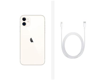 Imagem de iPhone 11 Apple 64GB Branco 6,1” 12MP iOS + Cabo