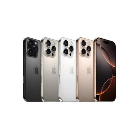 Imagem de iPhone 16 Pro Apple 256GB, Câmera Tripla de 48MP, Tela 6,3", Titânio Branco