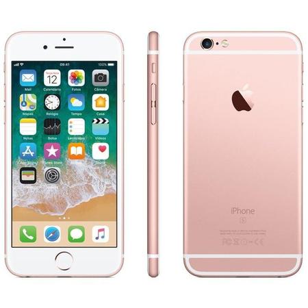 Imagem de iPhone 6s Apple Ouro Rosa 32GB, Desbloqueado - MN122BR/A