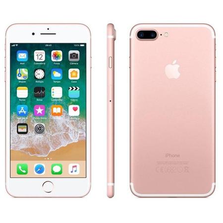 Imagem de iPhone 7 Plus Apple Ouro Rosa 32GB, Desbloqueado - MNQQ2BZ/A