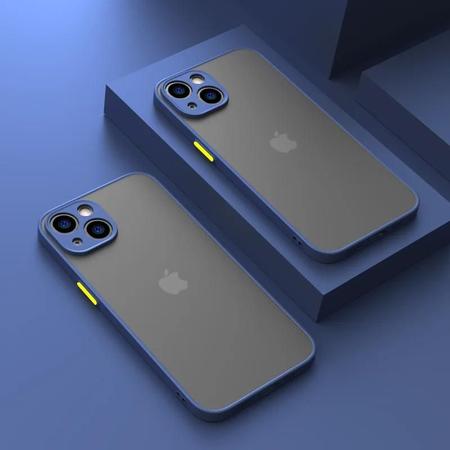 Imagem de Iphone Armadura À Prova De Choque Pára-choques Silicone Capa Dura Para 15 11 12 13 Mini 14 Pro Xr X