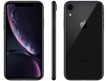 Imagem de iPhone XR Apple 64GB Preto 6,1” 12MP iOS