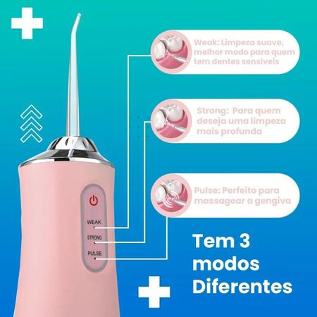 Irrigador Bucal Limpador de Dentes Gengiva - Cemtech Imagem de Irrigador Bucal Limpador de Dentes Gengiva