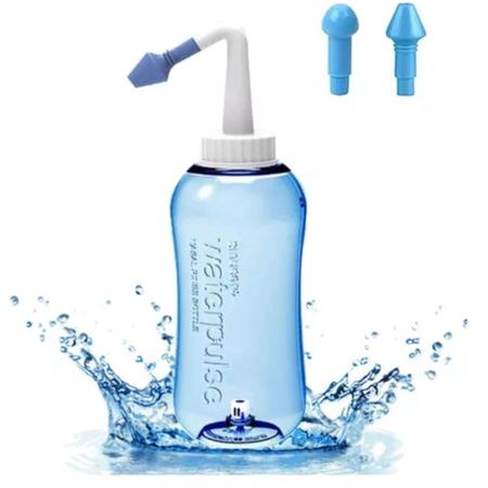 Imagem de Irrigador Nasal Azul para Limpeza Profunda