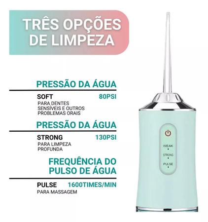 Imagem de Irrigador Oral De Viagem Compacto: Higiene Sempre À Mão